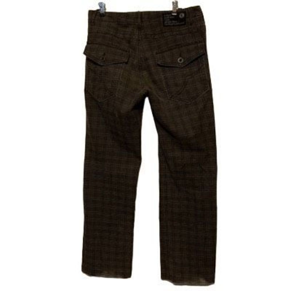 Polo Garage Size 40 Gray Plaid Pants